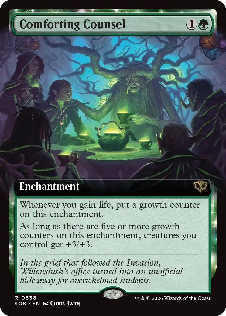 Comforting Counsel (Extended Art) (338) (SOS)