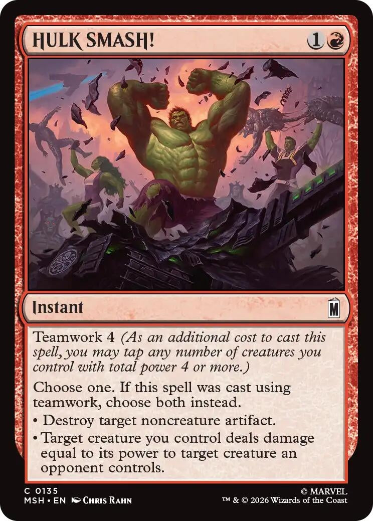 HULK SMASH! (135) (MSH)
