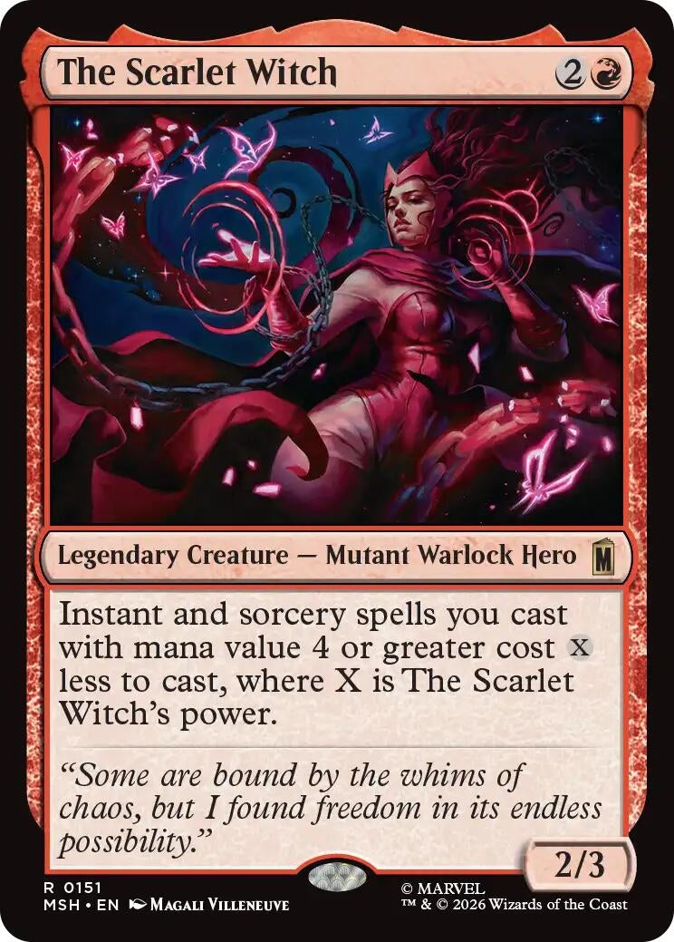The Scarlet Witch (151) (MSH)