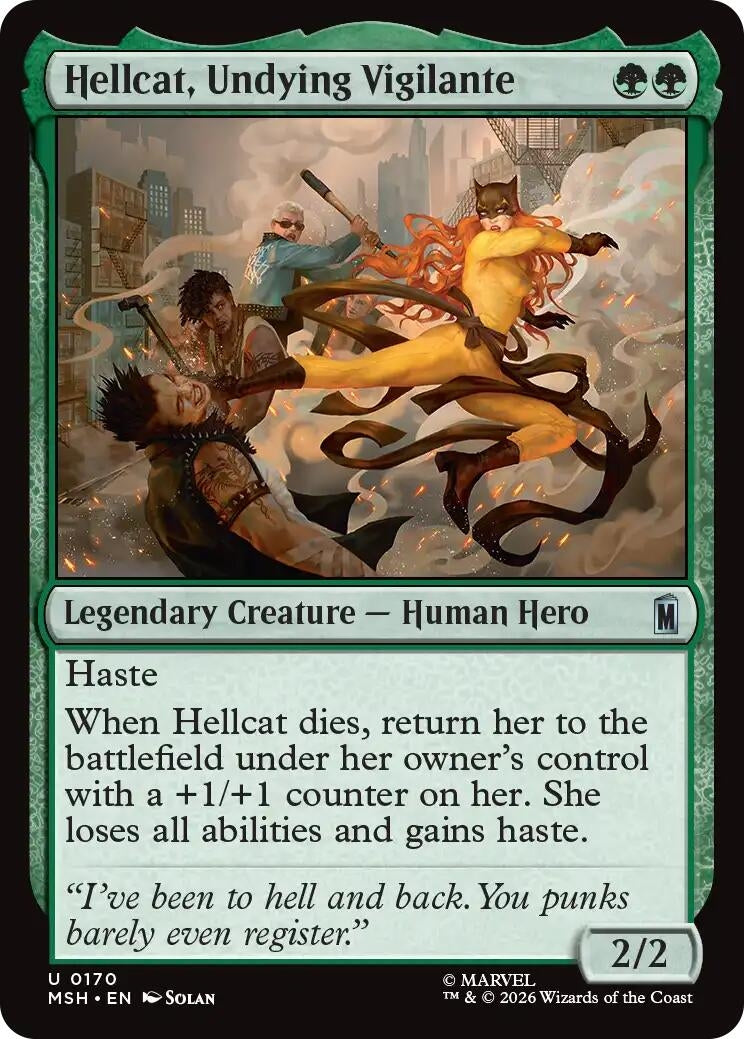 Hellcat, Undying Vigilante (170) (MSH)