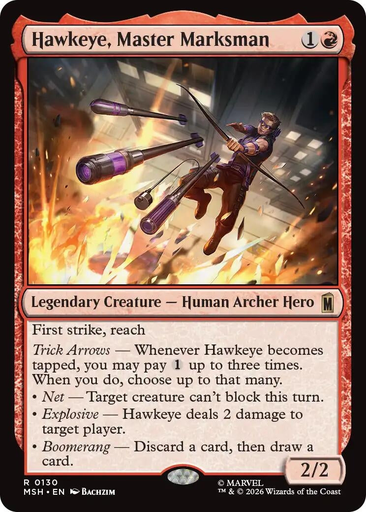 Hawkeye, Master Marksman (130) (MSH)