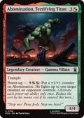 Abomination, Terrifying Titan (198) (MSH)