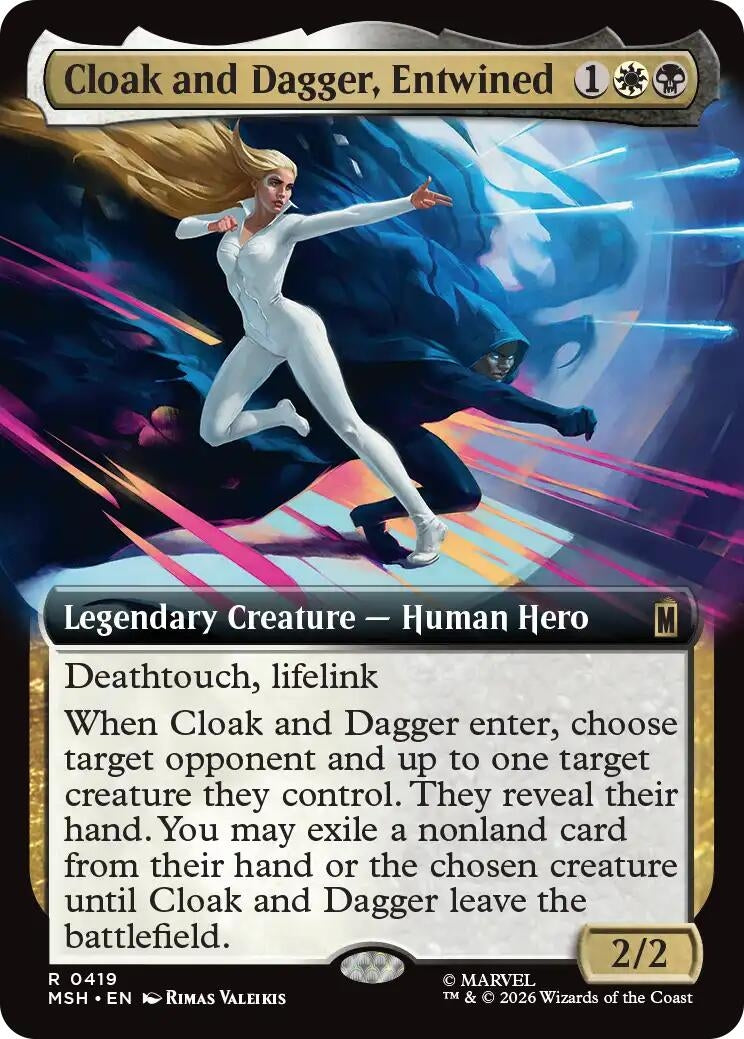 Cloak and Dagger, Entwined (Extended Art) (419) (MSH)