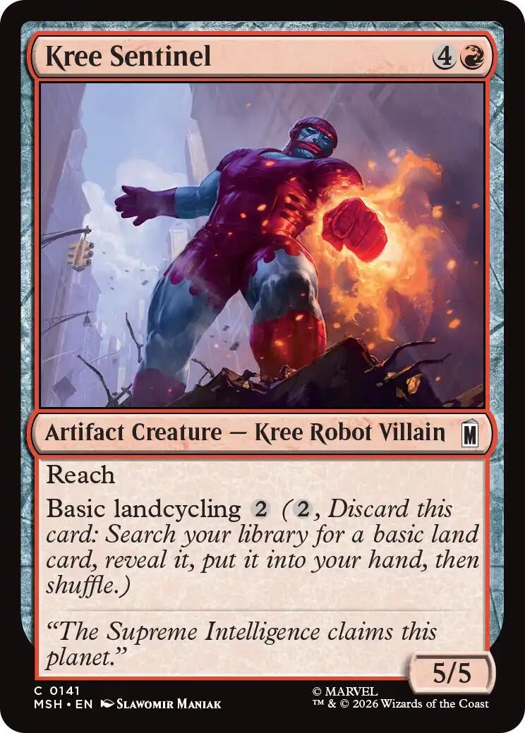 Kree Sentinel (141) (MSH)