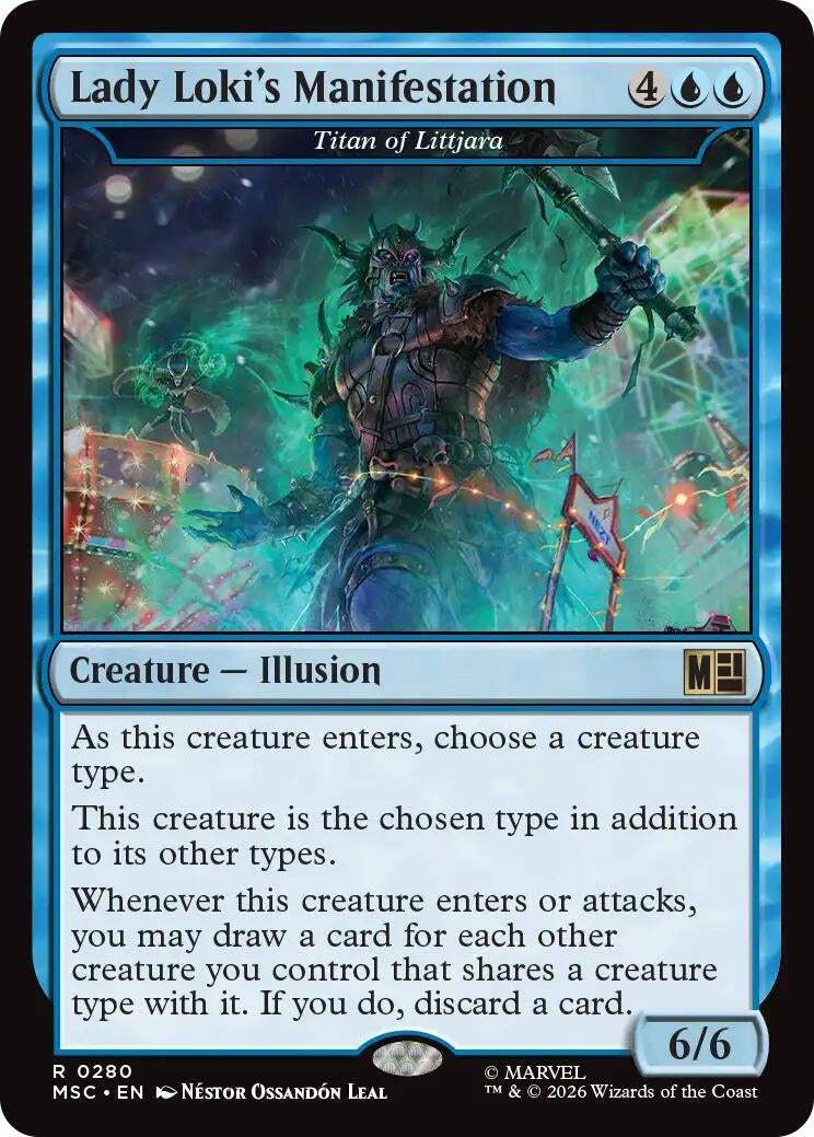 Lady Loki's Manifestation - Titan of Littjara (280) (MSC)