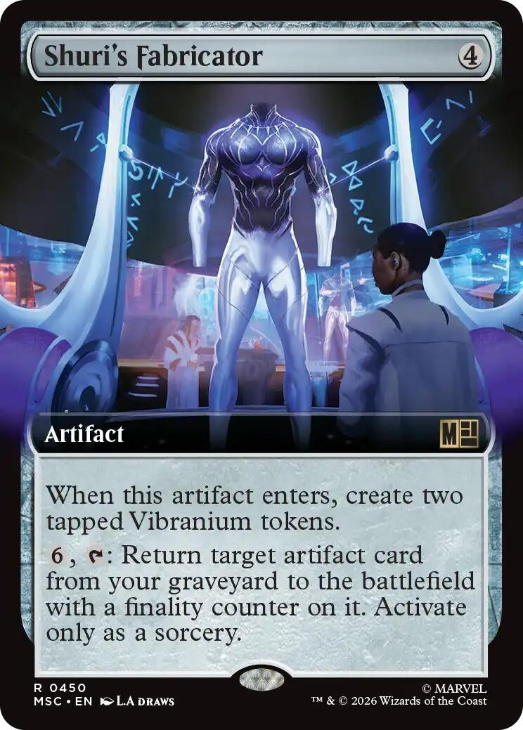 Shuri's Fabricator (Extended Art) (450) (MSC)