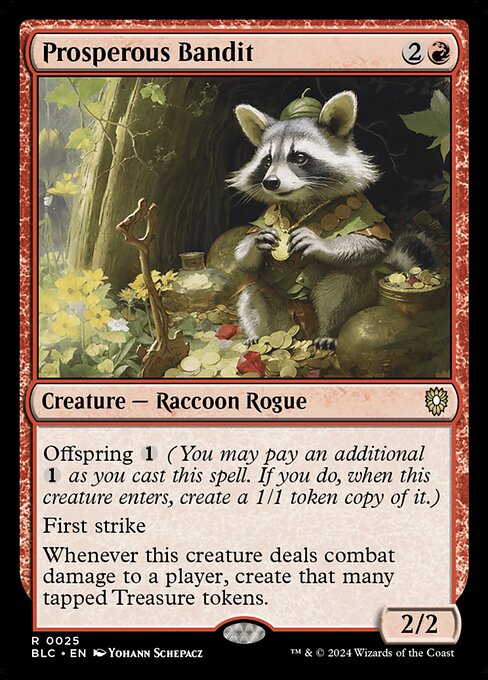 Prosperous Bandit — BLC #25 (Non-foil)