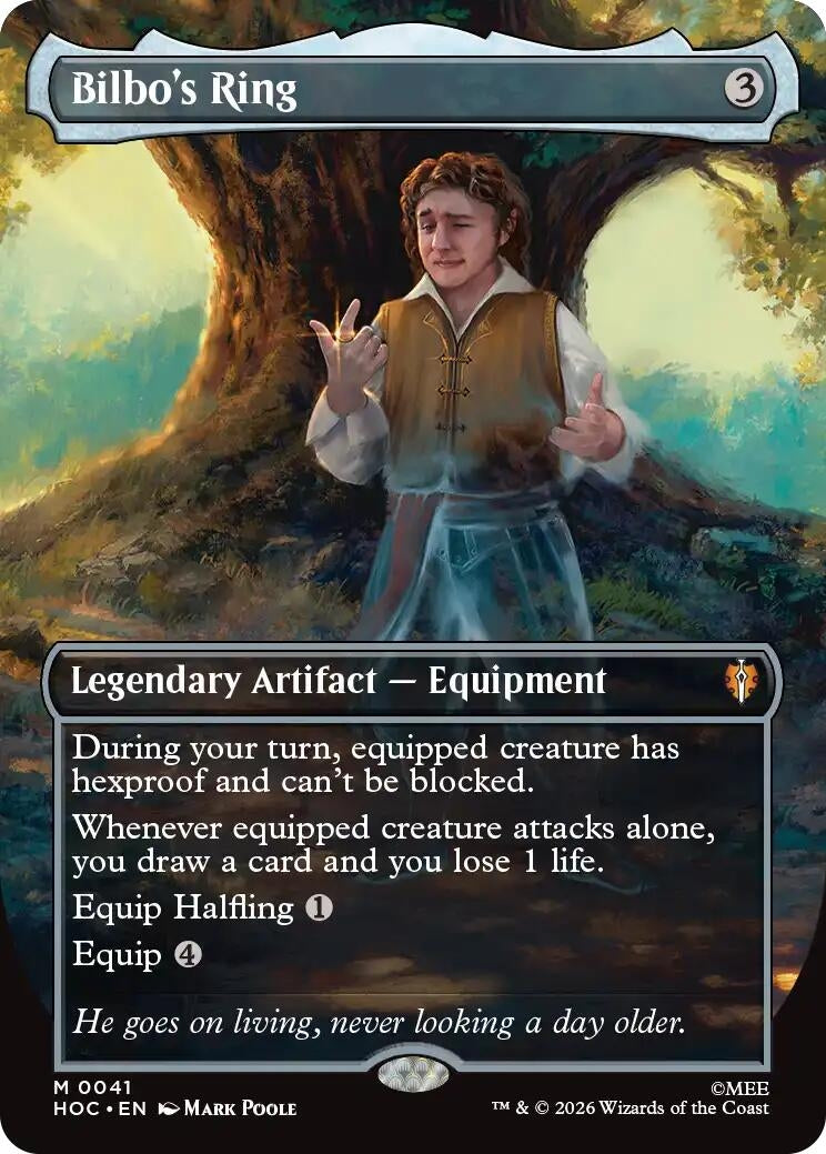 Bilbo's Ring (Borderless) (41) (HOC)