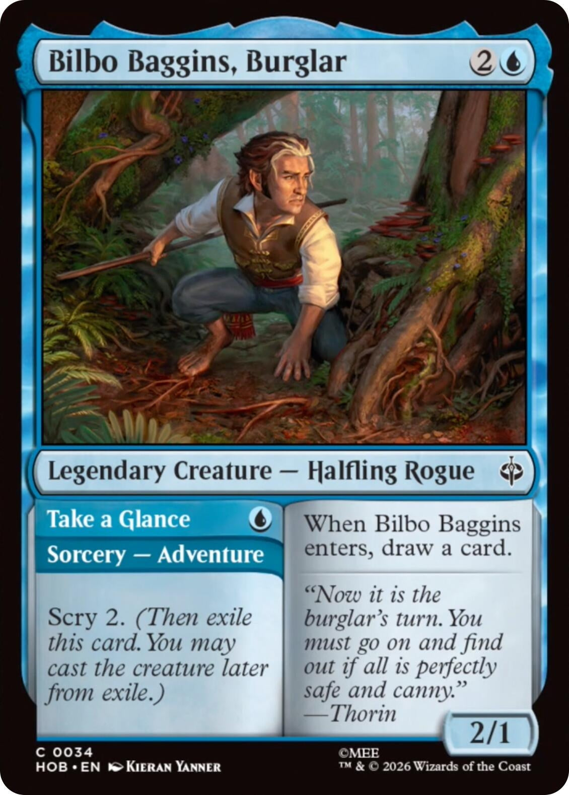 Bilbo Baggins, Burglar (34) (HOB)