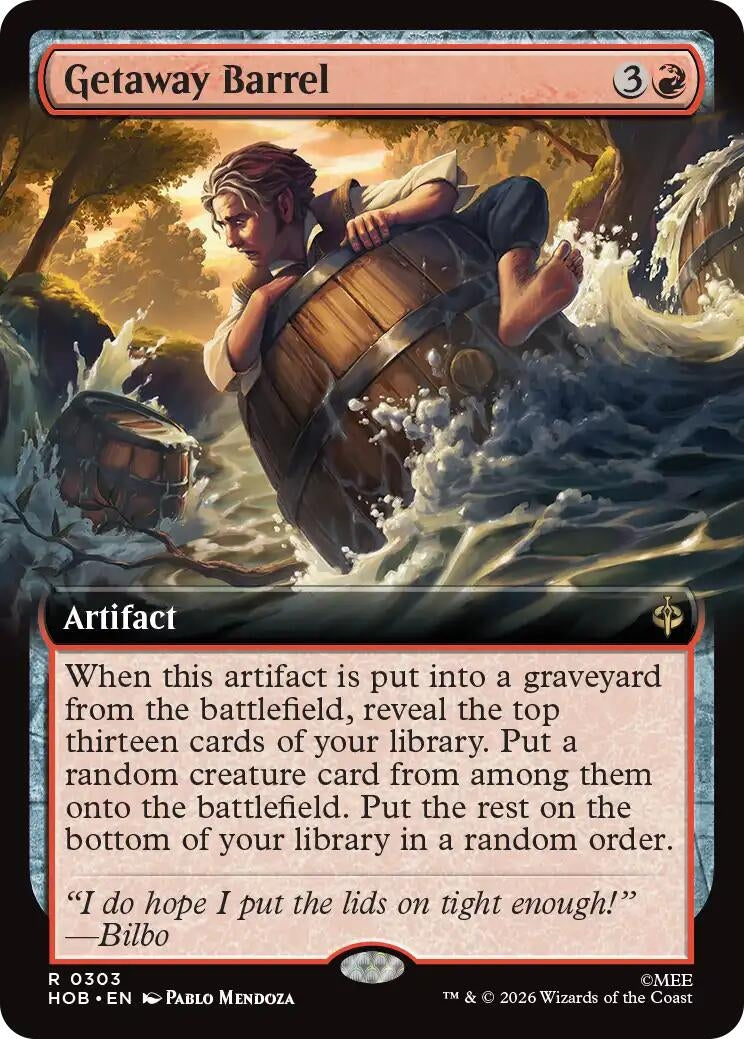 Getaway Barrel (Extended Art) (303) (HOB)