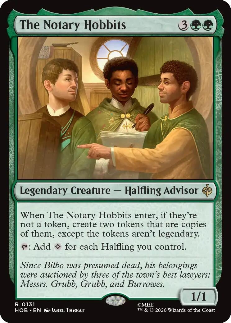 The Notary Hobbits (131) (HOB)