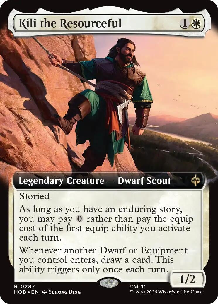Kili the Resourceful (Extended Art) (287) (HOB)