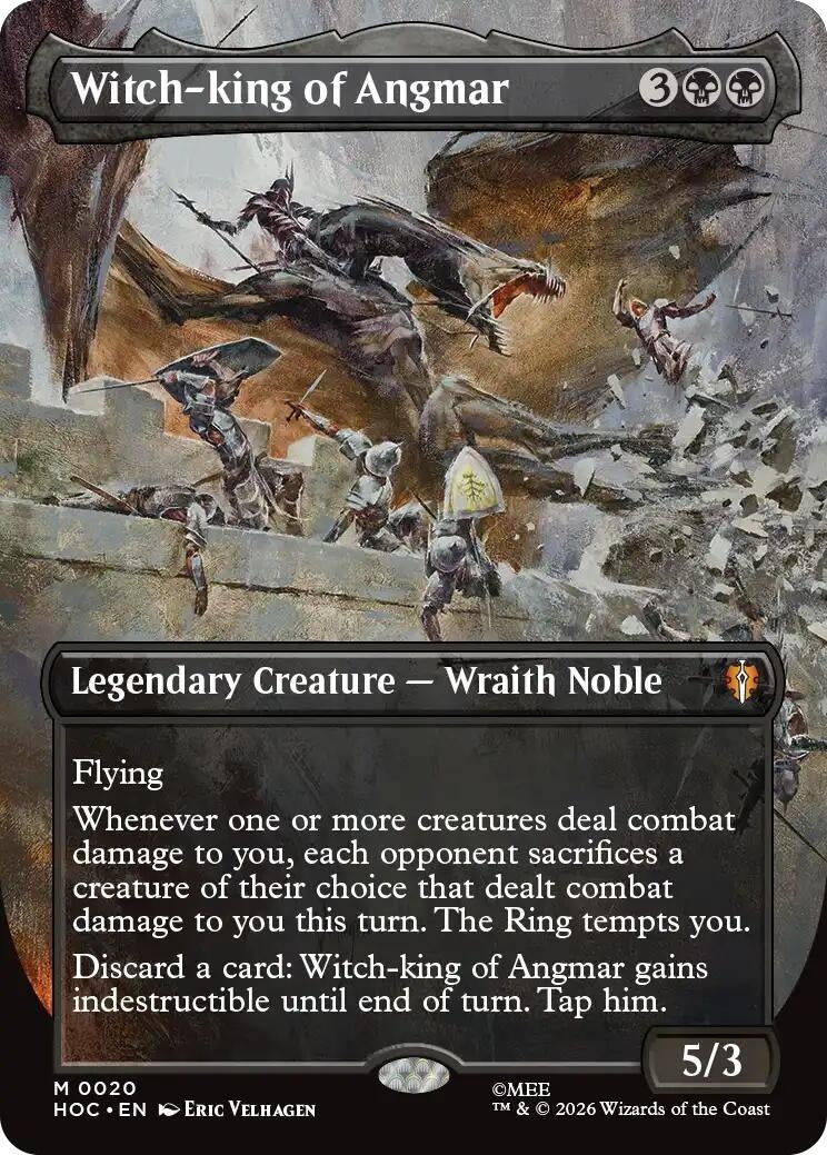 Witch-king of Angmar (Borderless) (20) (HOC)