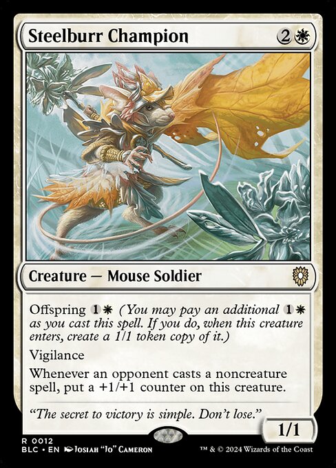 Steelburr Champion — BLC #12 (Non-foil)