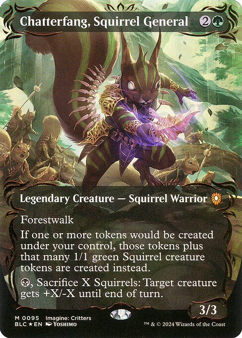 Chatterfang, Squirrel General — BLC #95 (Foil)