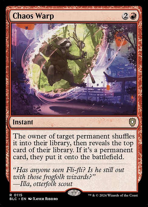 Chaos Warp — BLC #115 (Non-foil)