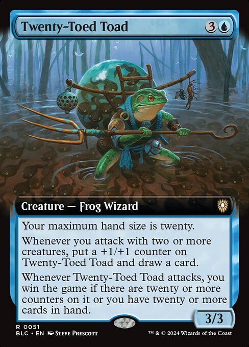 Twenty-Toed Toad — BLC #51 (Non-foil)