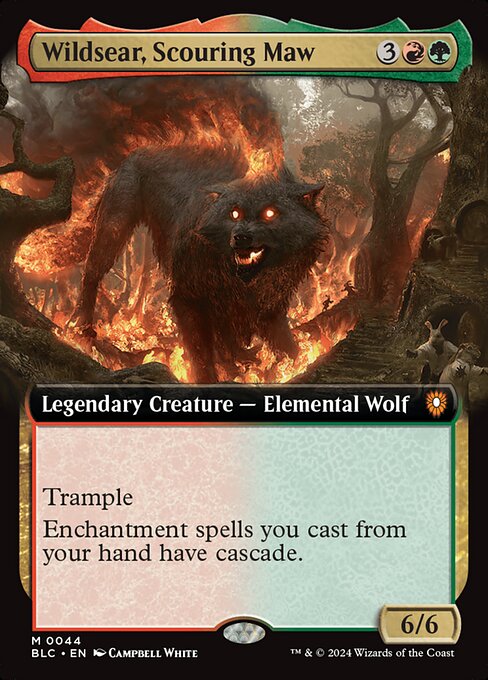 Wildsear, Scouring Maw — BLC #44 (Foil)