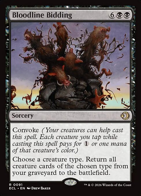 Bloodline Bidding — ECL #91 (Non-foil)