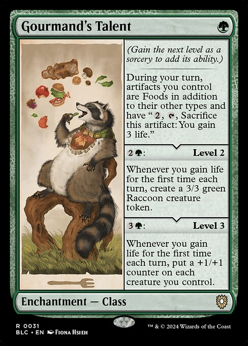 Gourmand's Talent — BLC #31 (Non-foil)