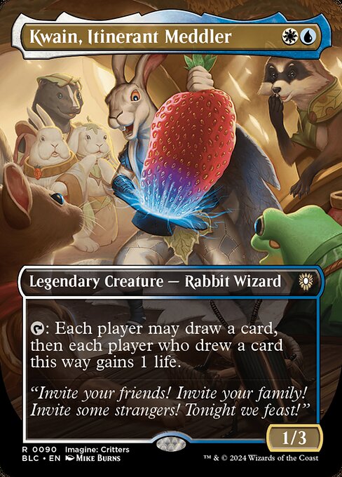Kwain, Itinerant Meddler — BLC #90 (Foil)