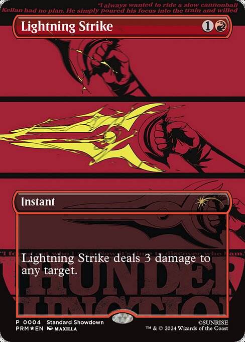 Lightning Strike — PCBB #4 (Foil)