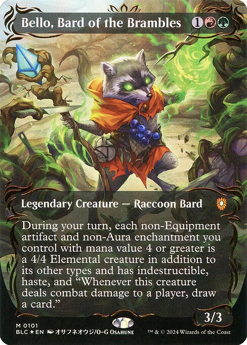 Bello, Bard of the Brambles — BLC #101 (Foil)