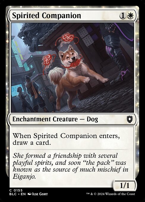 Spirited Companion — BLC #155 (Non-foil)