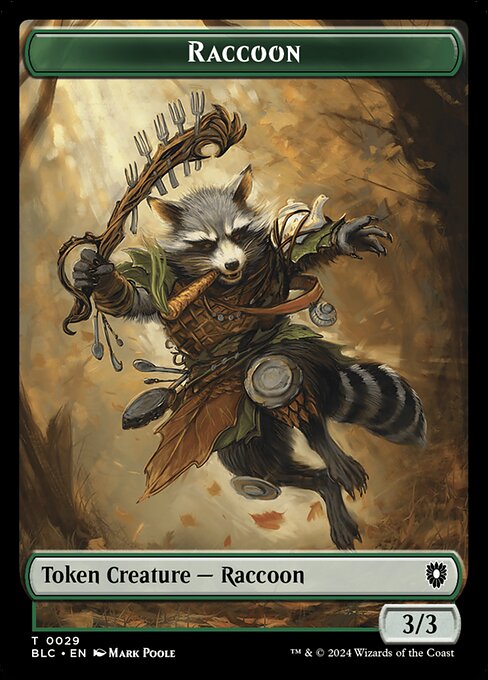 Raccoon — TBLC #29 (Non-foil)