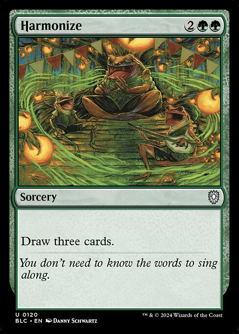 Harmonize — BLC #120 (Non-foil)
