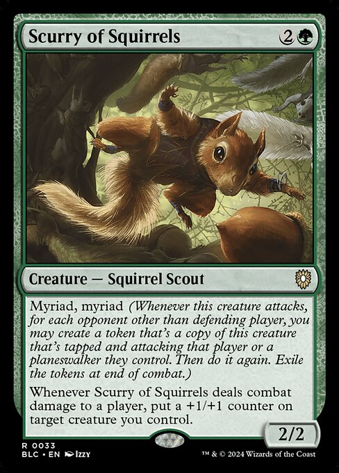 Scurry of Squirrels — BLC #33 (Non-foil)