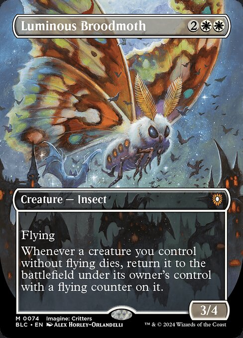 Luminous Broodmoth — BLC #74 (Foil)