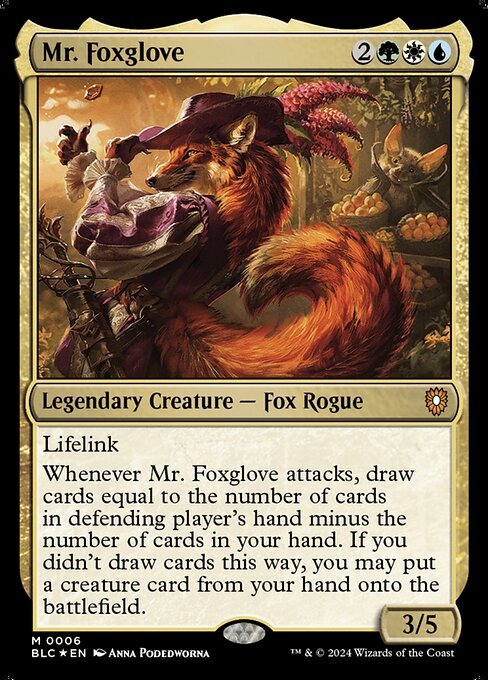 Mr. Foxglove — BLC #6 (Foil)