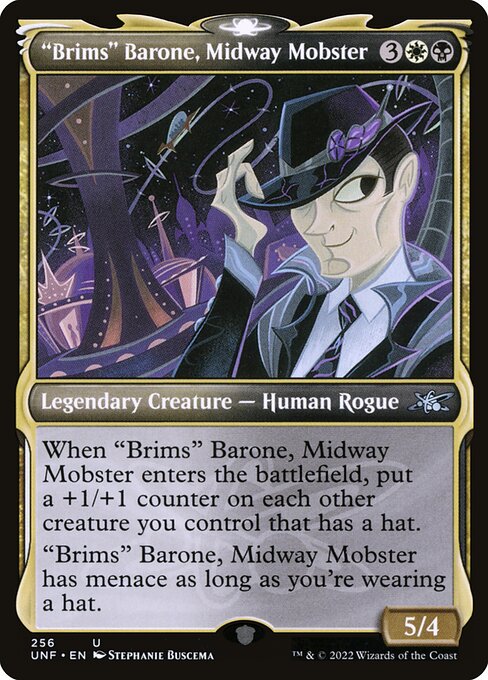 "Brims" Barone, Midway Mobster — UNF #256 (Non-foil)