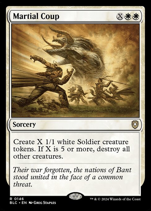 Martial Coup — BLC #146 (Non-foil)