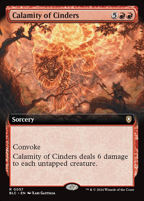Calamity of Cinders — BLC #57 (Non-foil)