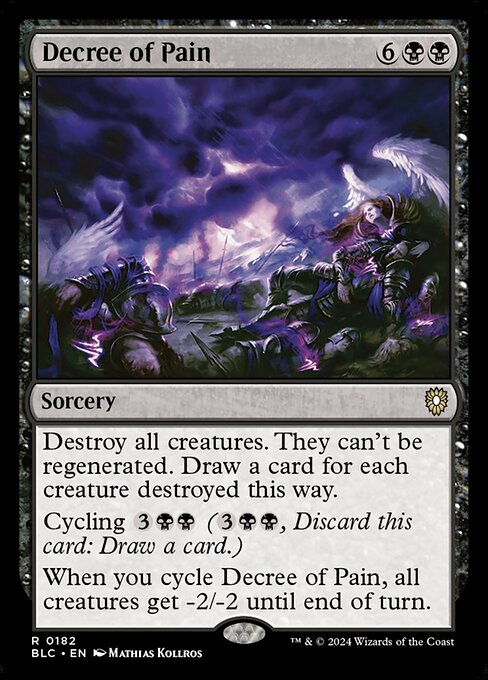 Decree of Pain — BLC #182 (Non-foil)